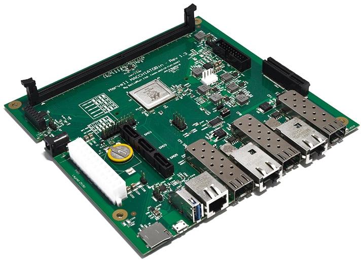 SolidRun Ltd-SRM8040S00D16GE008D00CH Eingebettete Systementwicklungsboards und -kits A8040 Application Processor and SOC Development Board 2000MHz CPU 16GB RAM 8GB eMMC Flash/SPI Flash Linux Kernel