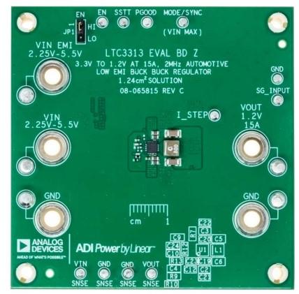 Analog Devices-EVAL-LTC3313EV-A-Z 电源管理开发电路板和套件 LTC3313 DC to DC Converter and Switching Regulator Chip 1.176V to 1.224V Output Evaluation Board