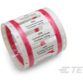 TE Connectivity-RPS-1K-22-182.0-9 Marqueurs de câble Cable Markers Printable Heat Shrink Cross-Linked Polyolefin White