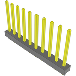 Conn Unshrouded Header HDR 10 POS 2mm Solder ST Top Entry Thru-Hole Bulk