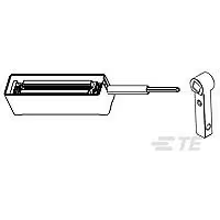 TE Connectivity-6674720-1 Connettore rettangolare Conn Rectangular SKT 260 POS 0.8mm Solder ST Thru-Hole Tray