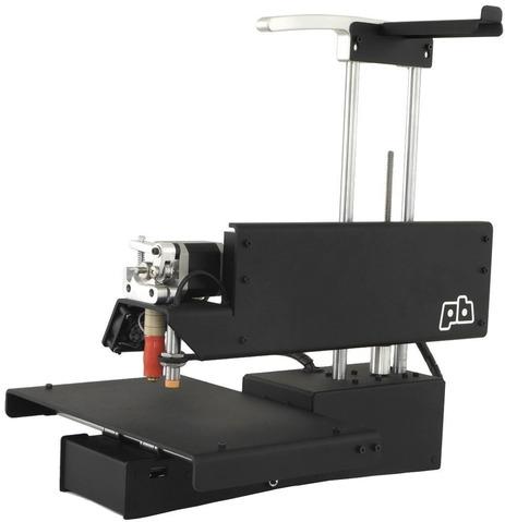 Adafruit Industries-1760 Misc Products PrintrBot Simple Metal 3D Printer - Black - Assembled