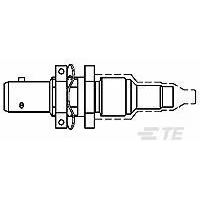 TE Connectivity-DK-621-0050-1S Raccordement FR Conn Triaxial Solder ST Cable Mount F
