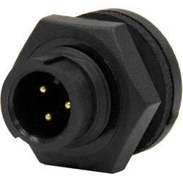 Conxall-W17291-3PG-P-300 Steckverbinder, rund Conn Circular PIN 3 POS Solder ST Panel Mount 3 Terminal 1 Port