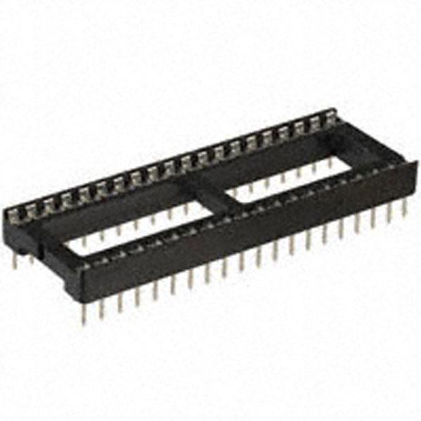 CnC Tech, LLC-243-40-1-06 Steckverbinder, Buchsen Conn IC Socket SKT 40 POS 2.54mm Solder ST Thru-Hole