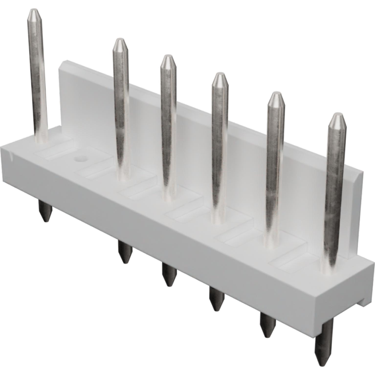 Molex-38-00-1208 Steckverbinderleisten und Leiterplattenbuchsen Conn Wire to Board HDR 6 POS 5.08mm Solder ST Thru-Hole KK Bag