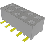 Conn Socket Strip SKT 10 POS 2mm Solder ST Top Entry SMD TIGER EYE™ Tube