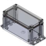Clear/Gray Polycarbonate Flange Mount Plastic Box Enclosure with Flanged Base	 <h4><strong>CALIFORNIA&nbsp;PROPOSITION</strong> ⚠️<strong>65&nbsp;WARNING</strong>⚠️</h4>