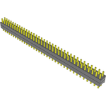 Conn Board Stacker HDR 72 POS 2.54mm Solder ST Top Entry Thru-Hole Bulk