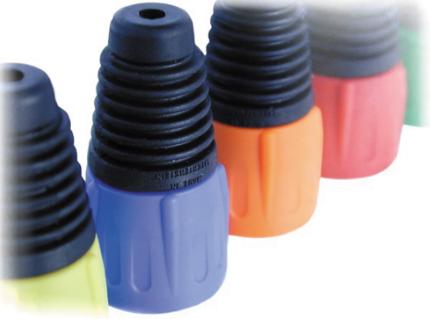 Neutrik Group-BSX-2-RED Steckverbinderzubehör Colored Sleeves for Connectors