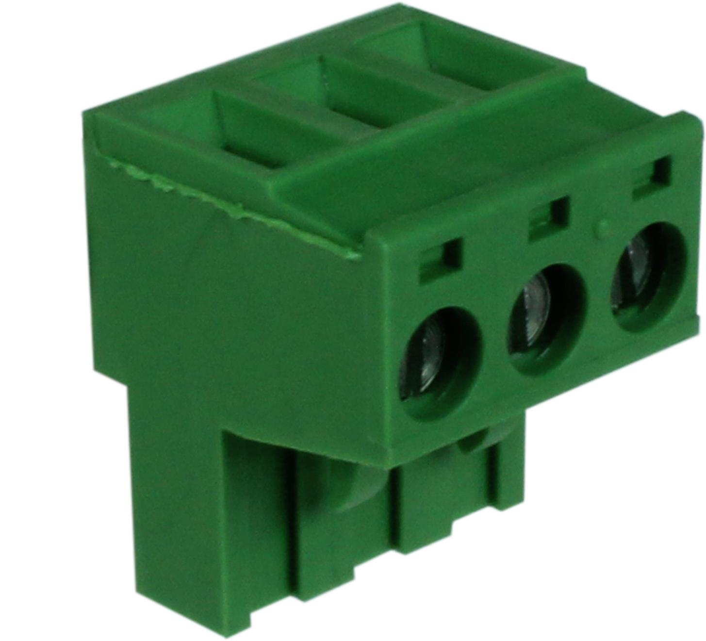 CamdenBoss Ltd-CTB9208/3 Steckverbinder, Klemmenblöcke Conn Terminal Block F 3 POS 5.08mm Screw RA Cable Mount 12A