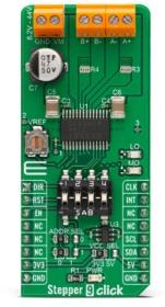 MikroElektronika-MIKROE-5263 Placas y kits de desarrollo de administración de potencia TB67S581FNG Motion Motor Control 50V Output Click Board