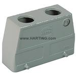 Hood 180° 16B Shell Size Powder Die Cast Aluminum Double Lock