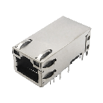 Conn RJ-45 F 8 POS 1.015mm/2.03mm Solder RA Thru-Hole 20 Terminal 1 Port