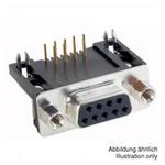 Conn D-Sub SKT 9 POS Solder RA Thru-Hole 9 Terminal 1 Port