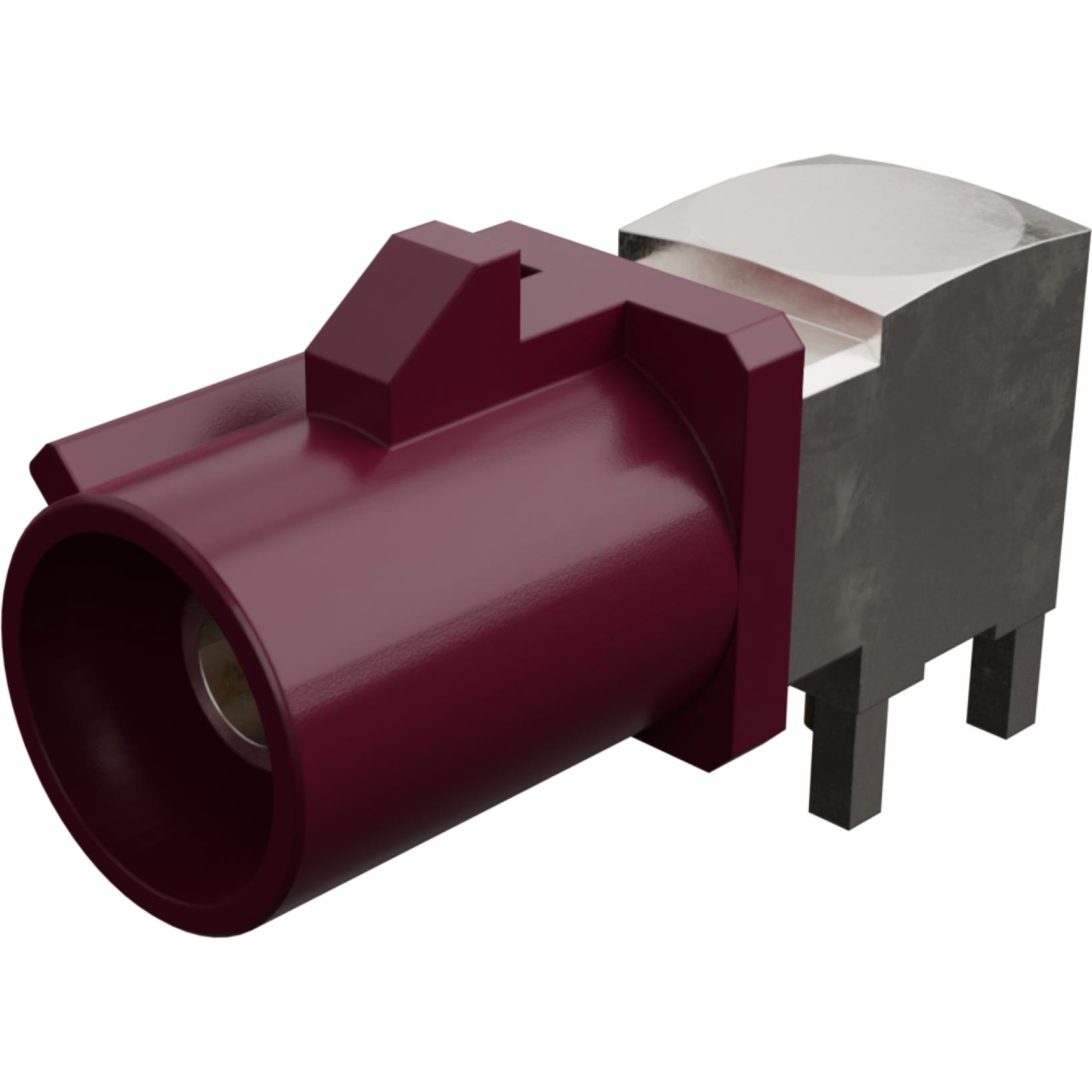 Molex-73403-6503 RF-Steckverbinder SMB Jack, Fakra R/A PCB, 50 Ohms 11863 SMB J/Pcb/Ra