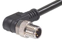 Molex-1200868645 null Cable Assembly Circular 5m 24AWG M8 Circular 3 Right Angle