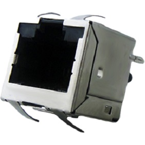 Amphenol Communications Solutions-RJE88188240AT Steckverbinder, Telefon und Telekommunikation Vertical Receptacle Modular Jack Connector