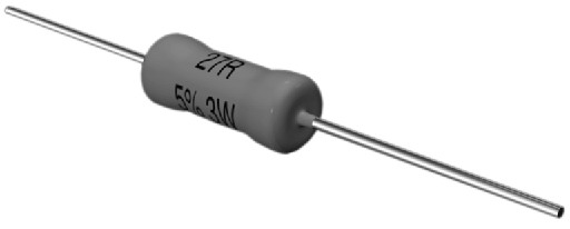 Vishay-PAC200004708FAC000 单侧穿孔定值电阻器 Res Wirewound 4.7 Ohm 1% 2W ±100ppm/°C Conformal Coated AXL Ammo