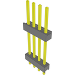 Conn Board Stacker HDR 4 POS 2.54mm Solder ST Top Entry Thru-Hole Bulk