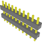 Conn Board Stacker HDR 10 POS 2.54mm Solder ST Top Entry Thru-Hole Bulk