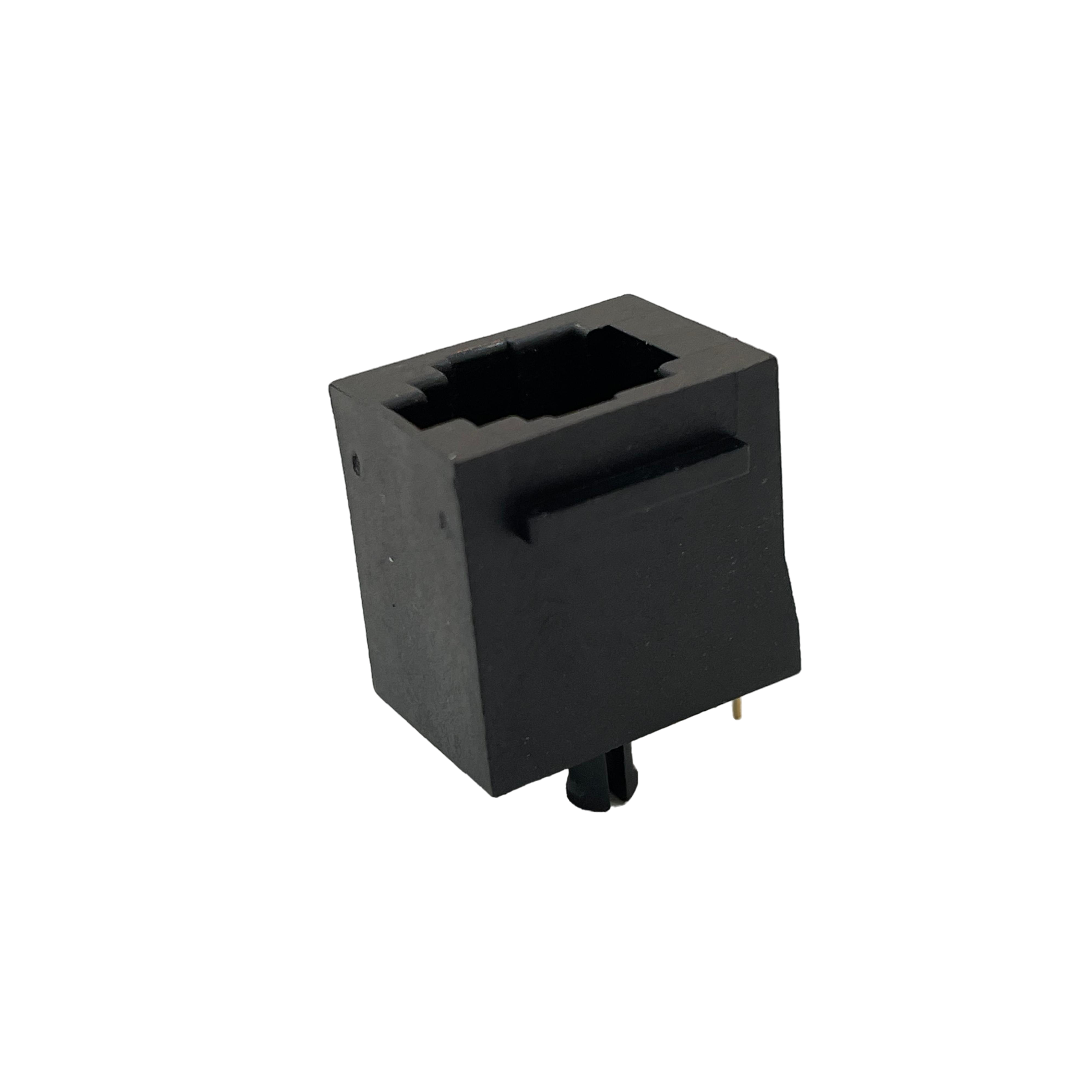 ADAM TECH-MTJ-443X1 Steckverbinder, Telefon und Telekommunikation Conn Modular Jack RCP 4 POS 1.27mm Solder ST Thru-Hole 4 Terminal 1 Port Cat 5/Cat 5e