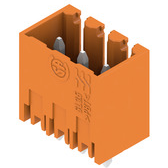 Weidmuller-1604480000 连接器插头及 PCB 插座 Conn Shrouded Header M 3 POS 3.5mm Solder ST Thru-Hole Box