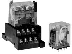 Omron-LY2 DC120 Power Relays Power Relay 120VDC 10A DPDT(28x21.5x42.4)mm Socket