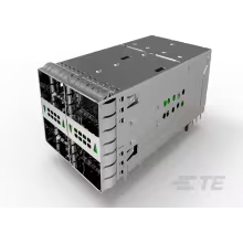 TE Connectivity-2227670-2 Steckverbinder, Telefon und Telekommunikation Conn zQSFP+ RCP 152 POS 0.8mm Press Fit RA Thru-Hole 152 Terminal 4 Port Box/Tray