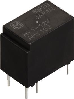 Panasonic-HY1-24V Signalrelais Signal Relay 24VDC 1A SPDT( (12mm 7.4mm 10.1mm)) THT