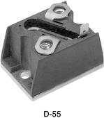 Vishay-VS-T50RIA120 SCR Modules SCR Module 1200V 80A(RMS) 1370A 3-Pin Case D-55