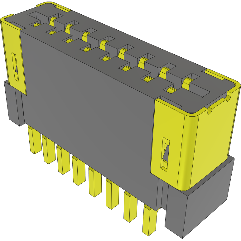 Samtec-FC1-08-02-T-WT Raccordement FCC-FPC Conn FFC/FPC Connector SKT 8 POS 1mm Solder RA SMD Tube