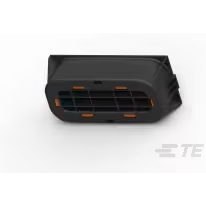 TE Connectivity-1718295-1 Accessoires de raccordement Connector Accessories Cover Straight Black Box