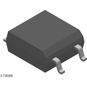 Vishay-SFH690ABT Transistor- und fotovoltaischer Ausgang, Optokoppler Optocoupler DC-IN 1-CH Transistor DC-OUT 4-Pin SOP T/R