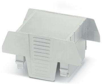 PHOENIX CONTACT-EH 45 F-C DS/ABS GY7035 null Component Housing, Connection Opening On Both Sides, Upper Part, Color Light Gray, Width 45 mm, Acrylonitrile Butadiene Styrene