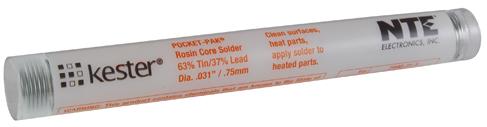 Kester-83-6337-0027 Solders Wire Rosin Activated Spool Sn63Pb37