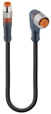 Lumberg-RSMV 4-225/5M null Cable Assembly Circular Sensor/Actuator 5m 22AWG M8 Circular 4 POS M