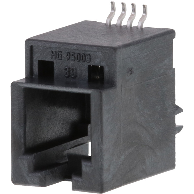 Molex-955036451 Steckverbinder, Telefon und Telekommunikation Conn RJ-11 RCP 4 POS 1.27mm Solder ST SMD 4 Terminal 1 Port Cat 3 Tube