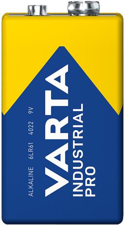 VARTA Microbattery-6LR61/9V Batterien Alkaline Manganese Battery Rectangular 9V 550mAh Primary