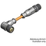 Cable Assembly Circular PP 3m 4 POS M12 Circular to 4 POS M12 Circular F-M