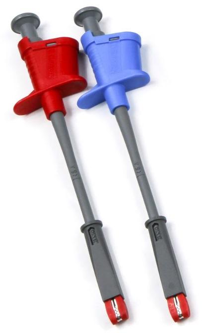 Teledyne LeCroy-PK30X-3  Banana Jaw Clips, (1 red and 1 blue)