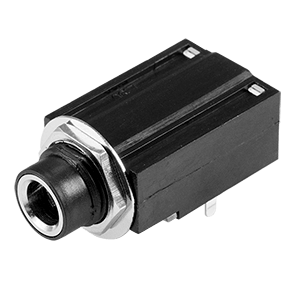 Same Sky (formerly CUI Devices)-MJ-63012G 音频及视频连接器 Conn Audio Jack F 3 POS Solder RA Thru-Hole 4 Terminal 1 Port Bulk