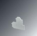 PHOENIX CONTACT-DG-UKK 3-MSTB-5.08 Steckverbinderzubehör Connector Accessories End Cover Straight Gray