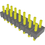 Conn Unshrouded Header HDR 16 POS 2.54mm Solder ST Top Entry Thru-Hole Bulk