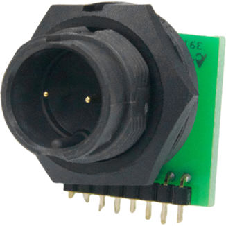 Switchcraft-EN3P2MRAPCBN Connector Circular Conn Circular PIN 2 POS Solder RA Thru-Hole 2 Terminal 1 Port