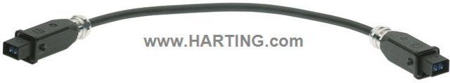 HARTING-33572110505004 Montaje de cables de fibra óptica Hybrid Cable Assembly, DC, 50m, FO + POW-SM