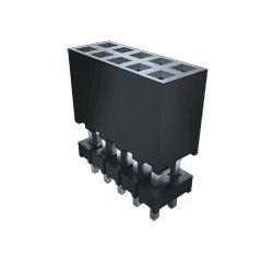 Samtec-ESQT-138-03-F-Q-370 Steckverbinderleisten und Leiterplattenbuchsen Conn Elevated Socket SKT 152 POS 2mm Solder ST Top Entry Thru-Hole Bulk