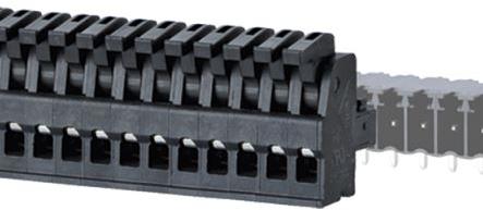METZ CONNECT-ASP0430422 Connector Terminal Blocks Conn Terminal Block F 4 POS 3.5mm Spring Clamp RA Cable Mount 10A