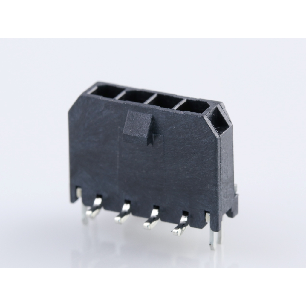 Molex-0436500421 Steckverbinderleisten und Leiterplattenbuchsen Conn Wire to Board HDR 4Power POS 3mm Solder ST Top Entry SMD Micro-Fit 3.0 T/R