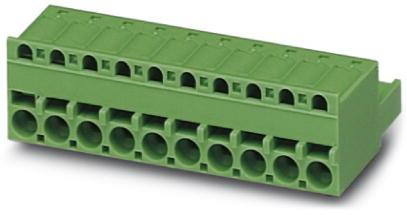 PHOENIX CONTACT-FKCS 2.5/ 8-ST Steckverbinder, Klemmenblöcke Conn Spring Cage F 8 POS 5mm Push-In Spring ST Cable Mount 12A Cardboard
